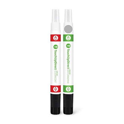 1H5 Cement Cement Gray Metallic Compatible with Toyota Exact Match Touch Up Paint Combo