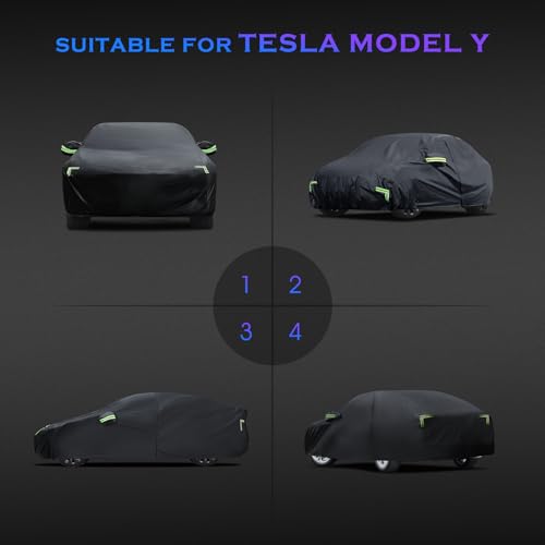 Car Cover Custom Fit for Tesla Model Y 2020