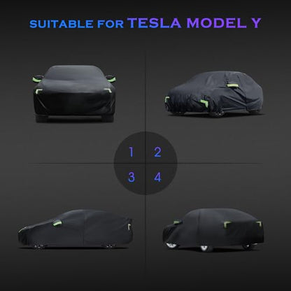 Car Cover Custom Fit for Tesla Model Y 2020