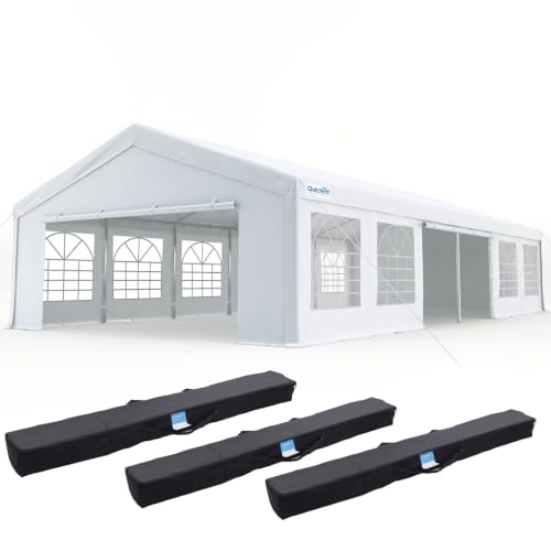 20'x40' Heavy Duty Party Tent Outdoor Canopy with Church Windows