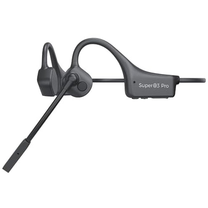 Bluetooth Headphones with Mic Open Ear Headphones Bluetooth 5.2 Headset with Dual CVC8.0 and ENC Noise