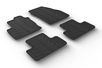 Rubber Floor Mats for Land Rover Range Rover Evoque 2012