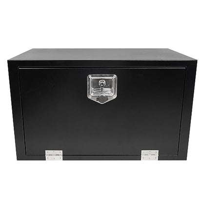 30 Inch Black Steel Truck Tool Box with T
