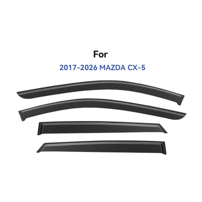 Window Visors Rain Guards for 2017 (4 Count)