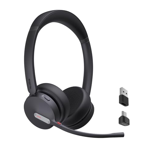 BH70 UC Wireless Bluetooth Headset with AI Microphone Flip