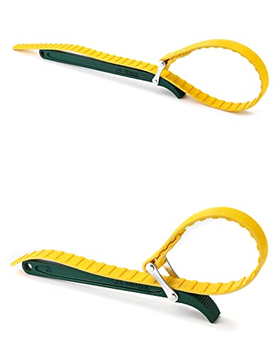 15" + 12" Belt Strap Wrench (2 Count)
