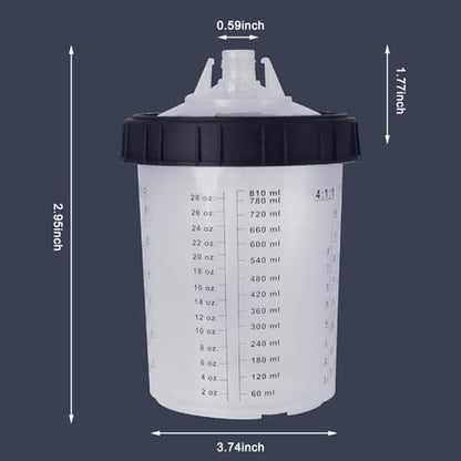 Disposable Paint Cups for Automotive Paint Gun