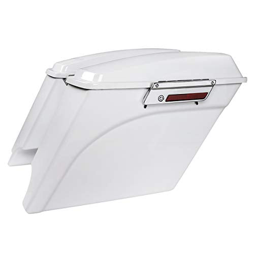 Motorcycle 5" Stretched Saddlebags Fit For Harley Touring 1993