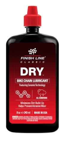 Dry Chain Lubricant Squeeze Bottle 8 oz (8 Fl Oz)