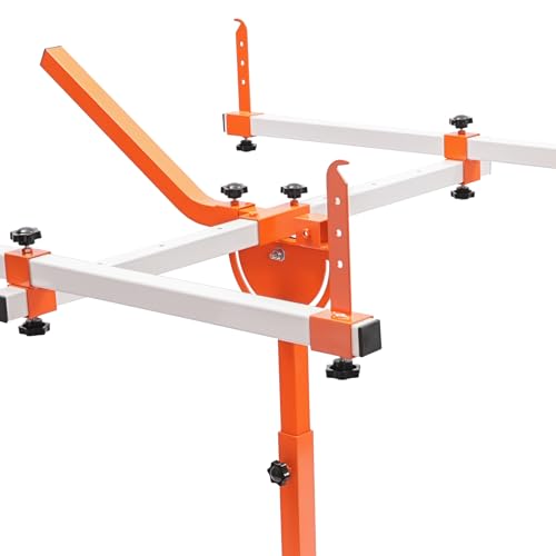 Automotive Rotating Painting Stand Multifunction Freestanding Paint Holder with Wheels for Painting Or Repairing Light Sheet Metal