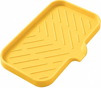 Silicone Soap Dish with Drain Spout