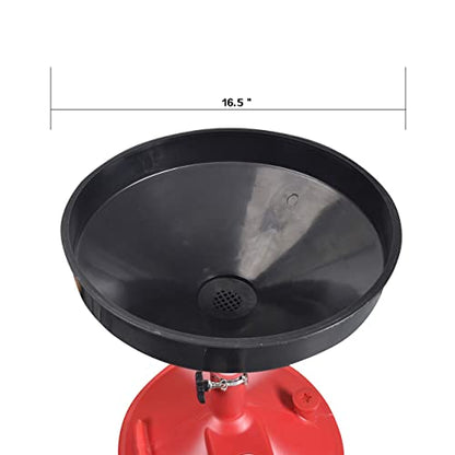 8 Gallon Portable Upright Oil Drain