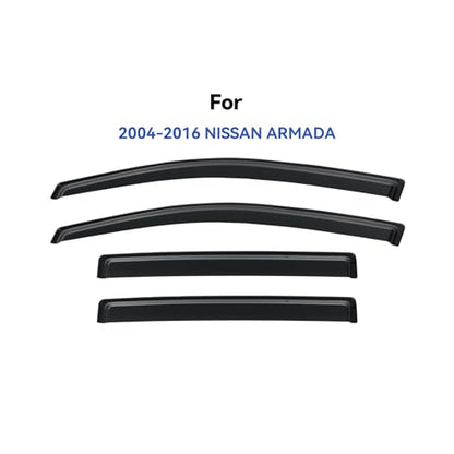 Window Visors Rain Guards for 2004