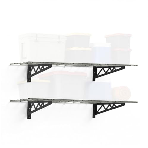 Steel Garage Wall Shelves 2 (2 Count)