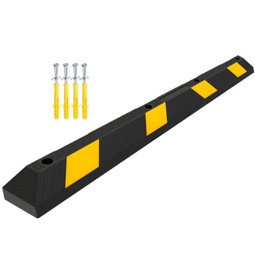 72" Rubber Parking Curb Stop