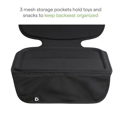 Car Seat Cover with Tablet Holder for Under Baby Car Seats and Toddler Booster Seats