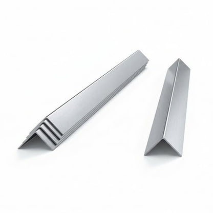 Pack of 5 2 in. x 2 in. x 48 in. Stainless Steel Outside Corner Guard