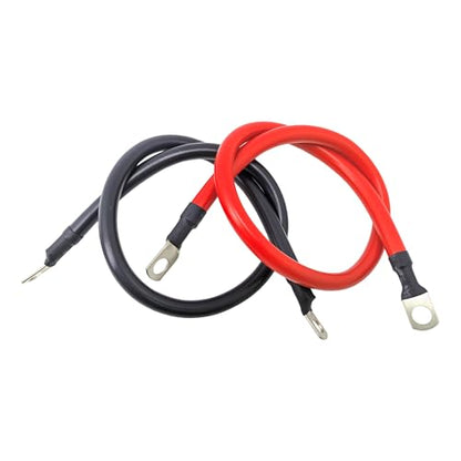 4 AWG Battery Cable 4 Gauge Pure Copper Battery Inverter Cables with 3