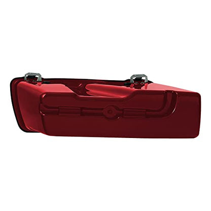 Red Hard Saddlebags Fit for Harley Touring Electra Glide Street Glide Road Glide Road King 1994 (2 Count)