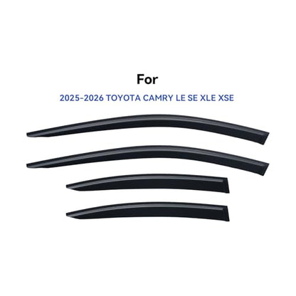 Window Visors Rain Guards for 2025 2026 Toyota Camry Sedan