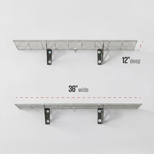 Steel Garage Wall Shelves 2 (2 Count)