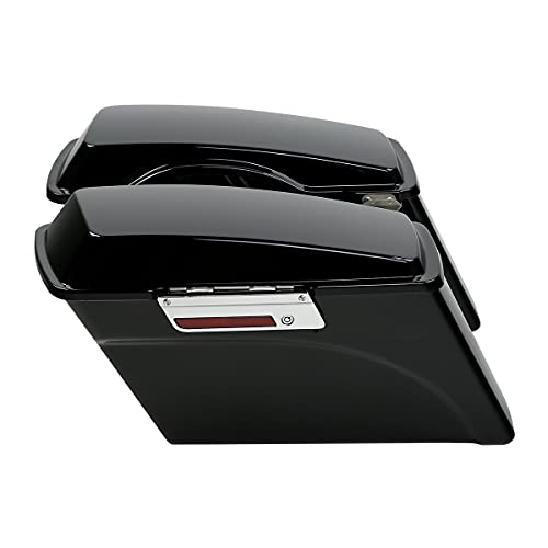 Motorcycle Saddlebags Hard Saddle Bags For Harley Touring 1993 (2 Count)