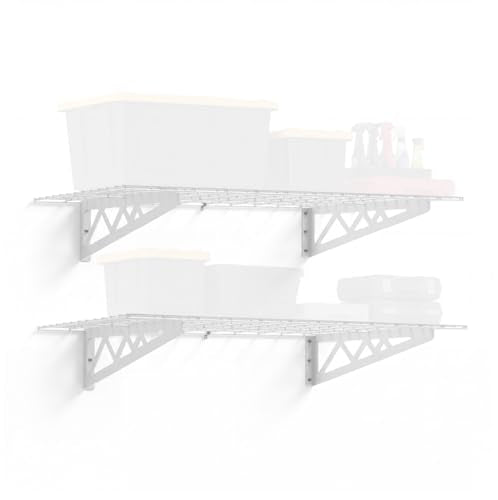 Steel Garage Wall Shelves 2 (2 Count)