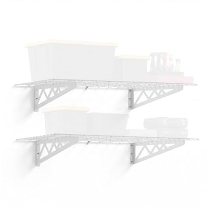 Steel Garage Wall Shelves 2 (2 Count)