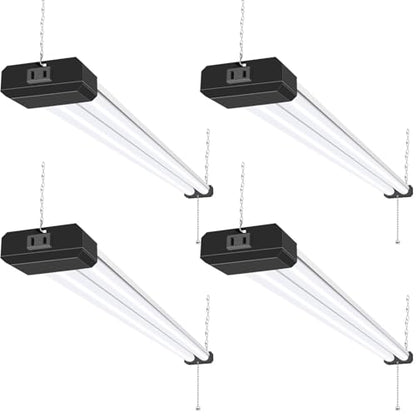 4FT Linkable LED Shop Light for Garage (4 Count)