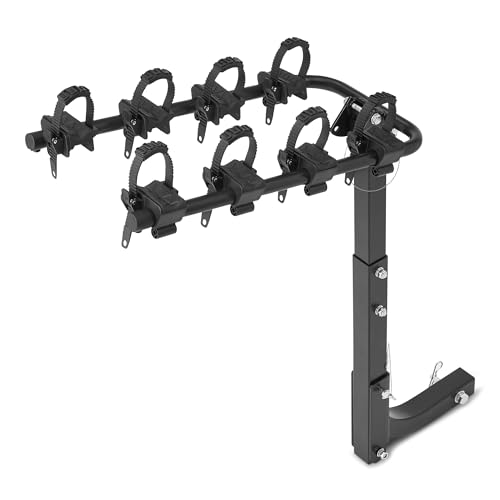 4 Bike Hitch Rack with 2" Hitch for Car