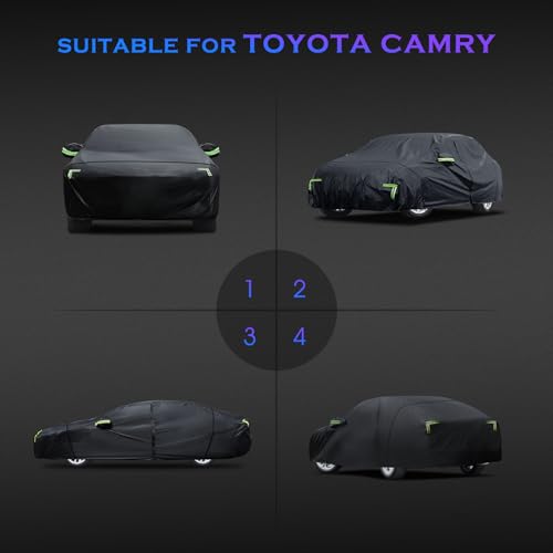 Car Cover Custom Fit for Toyota Camry 1996
