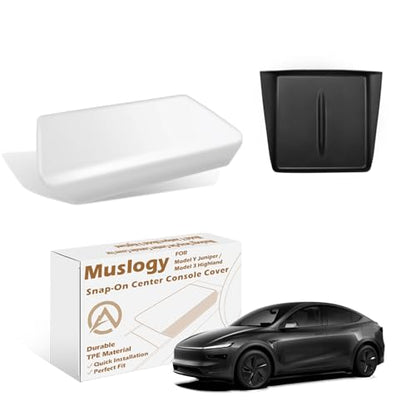 Armrest Cover & Charging Mat for 2026 2025 Model Y Juniper