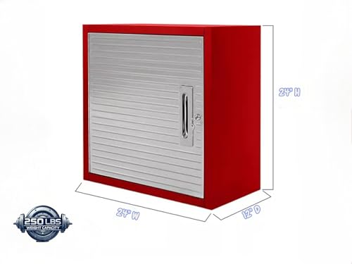 Heavy Duty 8 Piece Steel Garage Cabinet Storage Set with Rolling Workbench