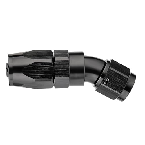 6AN 30 Degree One Piece Full Flow Hose End Fitting Swivel for CPE Braided Hose