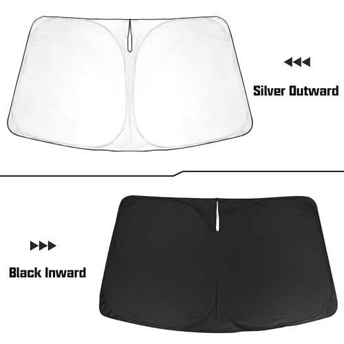 Windshield Sunshade UV Ray Reflector for Chevy Tahoe GMC Yukon 2021