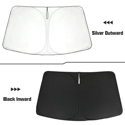 Windshield Sunshade UV Ray Reflector for Chevy Tahoe GMC Yukon 2021