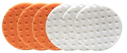 Smart Foam Pads Dual Action 5.5 inch Cut and Polish Combo (6 Count)