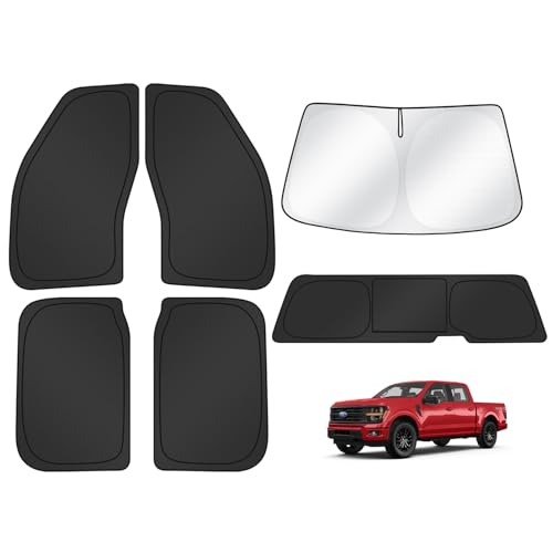 Windshield Sun Shade for Ford F150 2021 (6 Count)