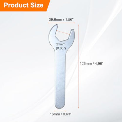 10pcs Small Wrench 21x126x2.8mm Metric U (10 Count)