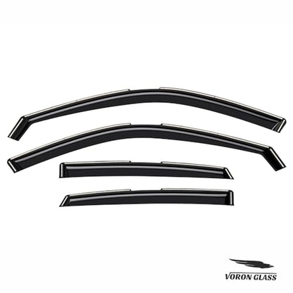 in Channel Extra Durable Rain Guards for Honda Civic 2022 (4 Count)