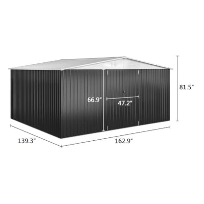 12x14 FT Outdoor Storage Shed