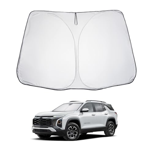 for 2025 Chevrolet Equinox Windshield Sun Shade Chevrolet Equinox Windshield Sunshades 2025 Chevrolet Equinox Accessories Chevrolet Equinox Sunshade Cover Block UV Ray Front Window Sunshade