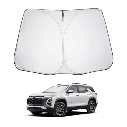 for 2025 Chevrolet Equinox Windshield Sun Shade Chevrolet Equinox Windshield Sunshades 2025 Chevrolet Equinox Accessories Chevrolet Equinox Sunshade Cover Block UV Ray Front Window Sunshade