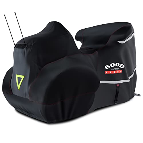 Trike Cover Motorcycle Cover Heavy Duty 600D Waterproof for Trike Models