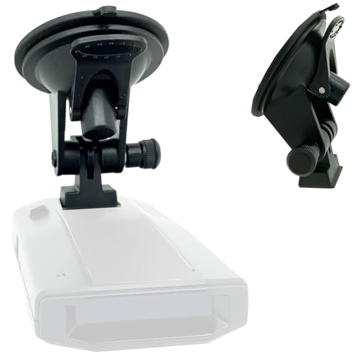 Enhanced Windshield Suction Radar Detector Mount w
