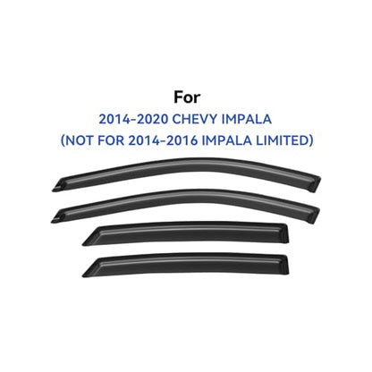 Window Visors Rain Guards for 2014 (4 Count)