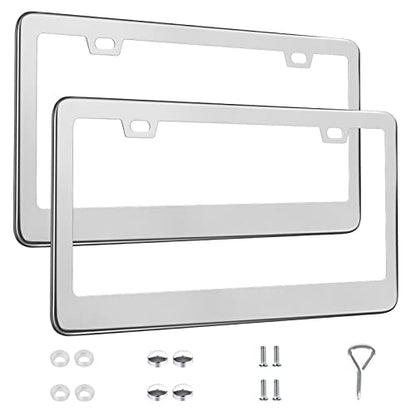 2 Pack License Plate Frames (2 Count)