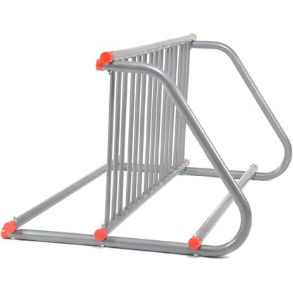 59-3/4"L Grid Bike Rack, Double Sided, 10-Bike Capacity