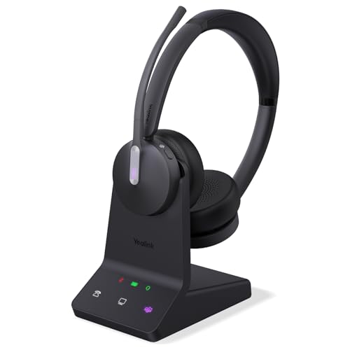 WH64 Dual DECT Bluetooth Wireless Headset for Phone PC Mobile Teams