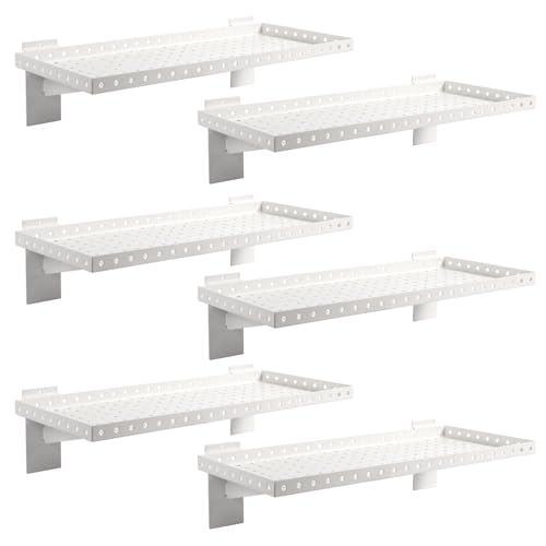 Slatwall Shelves 24x10 Inch (6 Count)